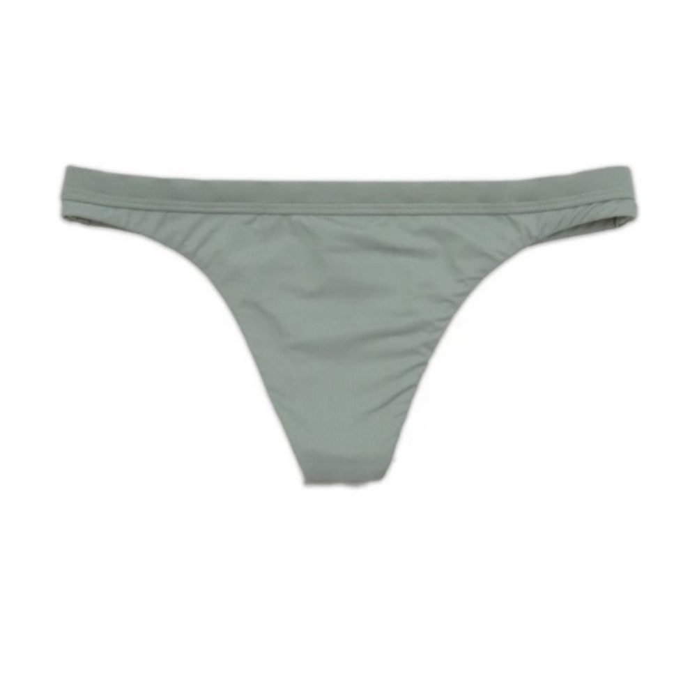 Dippin Daisys Silver hiked hip bikini bottoms